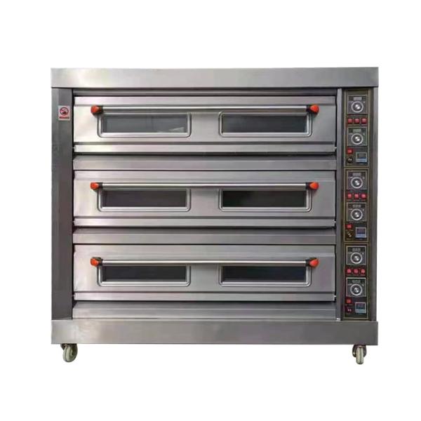 Fogão a gás pequeno de 6 bandejas com assadeira elétrica quadrada de aço carbono Forno Tandoor