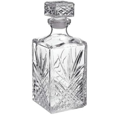 Decal Superfície Manipulação fundo espesso Vodka Whisky Sherry garrafa de vidro para cor personalizada