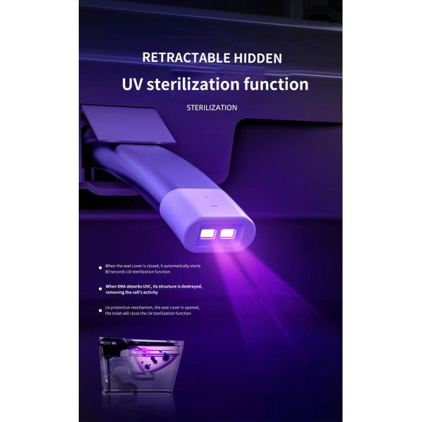 Туалет повешенный стеной умный с автоматическим притоком вокруг умного Wc 400mm