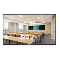 Qtenboard 65 pouces 40 touch Android 14 stylo doigt touch 4K carte blanche intelligente