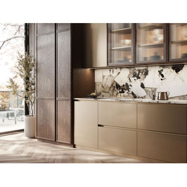 Wall Mounted Home Lacquer or Finish Modern Design Kitchen Cabinet Complete Set Wood Storage