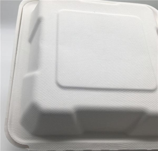Recipientes 45g para viagem biodegradáveis Microwavable de 23×22×5cm