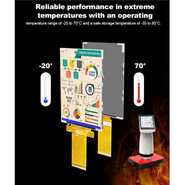 Polcd 3.5 Inch QVGA LCD Display Featured 320x480 Resolution MCU SPI Interface Touch Panel 3.5 TFT LCD Modules