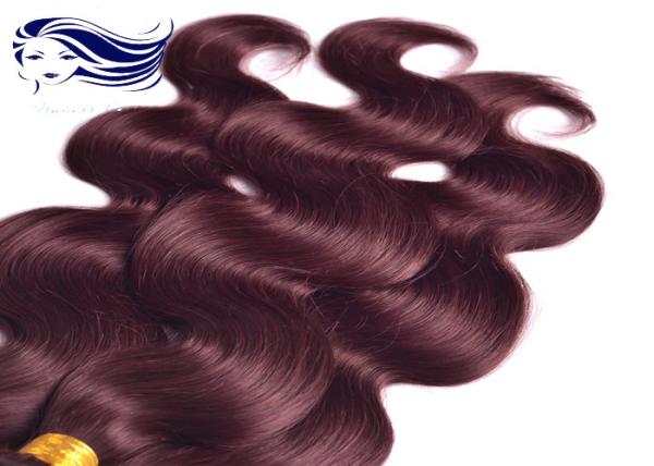 Trama dobro as extensões coloridas do cabelo humano coloriram o Weave do cabelo humano