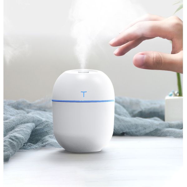 Home Colorful Bedroom Humidifier with Essential Oil Aromatherapy and LED Lights