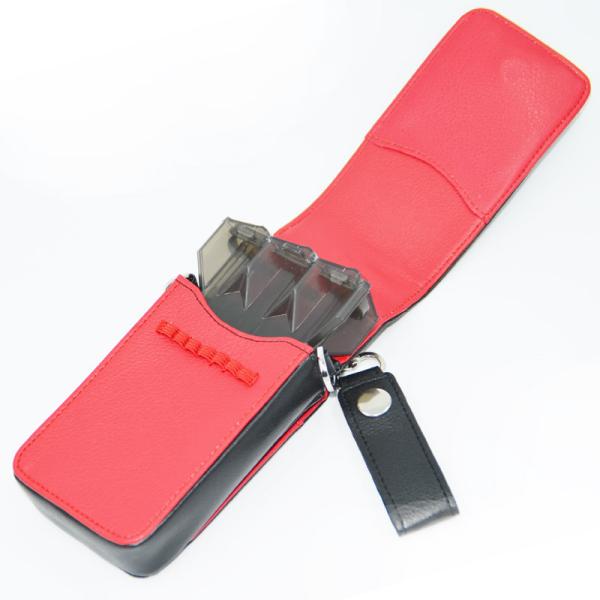 Customized PU Leather Dart Wallets With Dart Cases