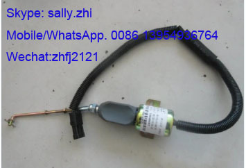 original  Diesel Fuel Shut Off Solenoid Valve , 13026882 1302669 for Weichai Deutz TD226B, weichai engine parts for sale