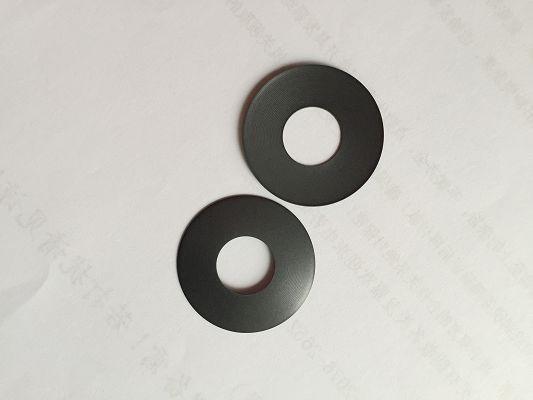 O carbono encheu o pistão do sedimento da faixa de PTFE Ring Disc PTFE Ring Gasket With Low Friction para os choques do carro