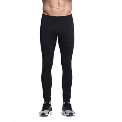 Caneleiras das calças justas do Gym da aptidão da compressão que correm calças justas do basculador dos homens
