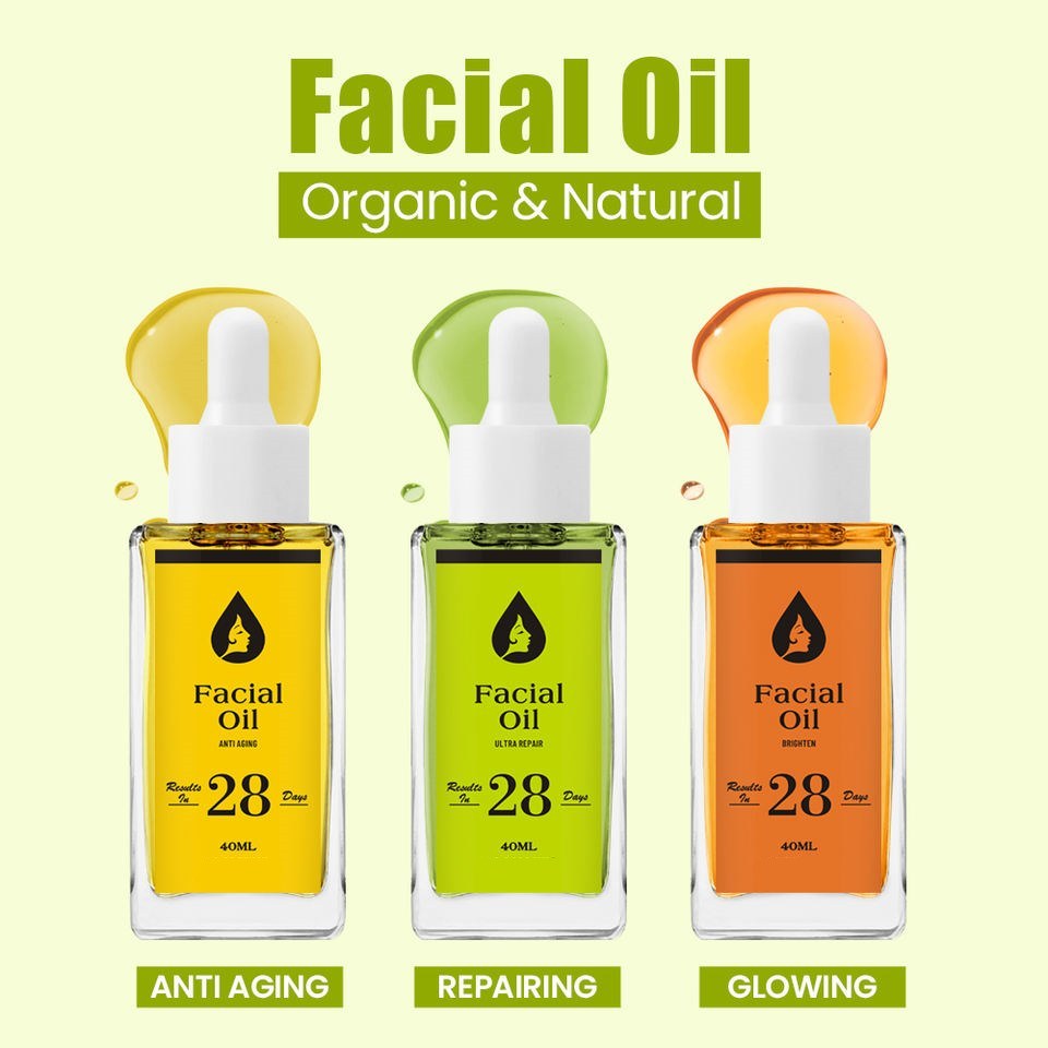 OEM ODM Korean brand organic natural skincare facial essential oil serum skin