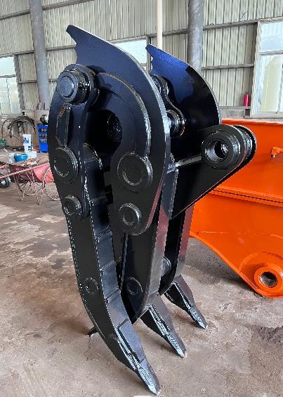 CE Antiwear Mechanical Grab For Excavator ,  Jcb Liebherr Scrap Metal Grab