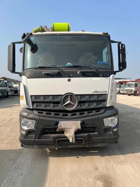 Service après-vente Zoomlion 63m camion de pompe d'occasion pour entreprise de construction Location