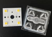 MINI LED módulo de luz de rua 4 LED com PC LENS à prova d'água 150X75 graus com junta