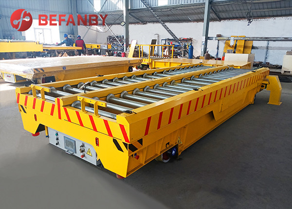 50 Tons Warehouse Used Rail Transfer Cart 0 - 20m/min
