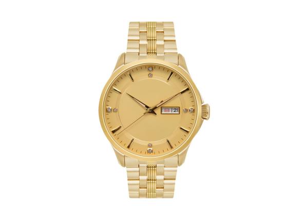 Solid Band Stainless Steel Automatic Timepieces 50M Water Resistant