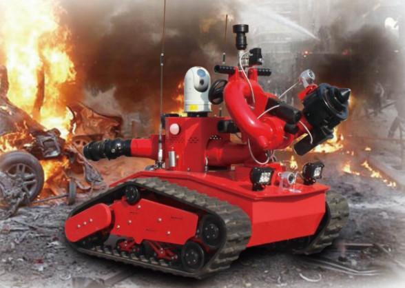 Large Petrochemical Areas Oil Tank Area Large Use Firefighting Robot fire extinguishing robot - Park View Care Home