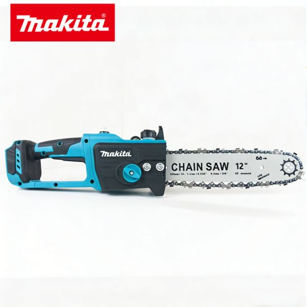 Makita High Efficiency 12-Inch Wireless Handheld Chainsaw High Frequency Brushless Motor Reliable Tools for Wood Saw Battery Durable