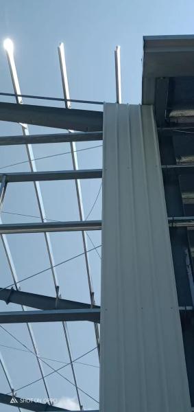 Prefab Steel Structure Workshop Large Span Easy Assemble with Crane