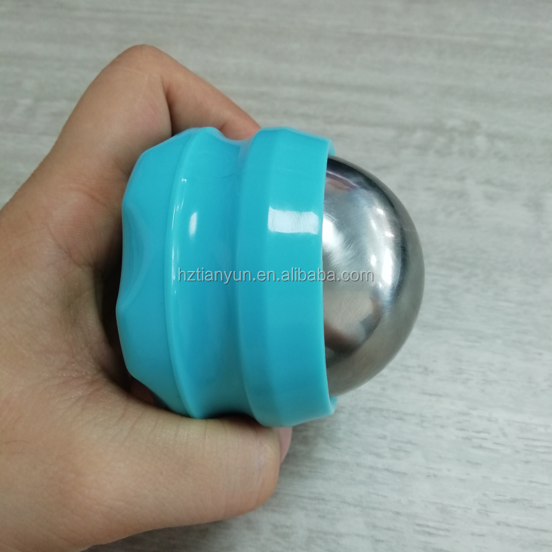 Нагретый рукой ролик массажа металла шарика массажа нержавеющей стали