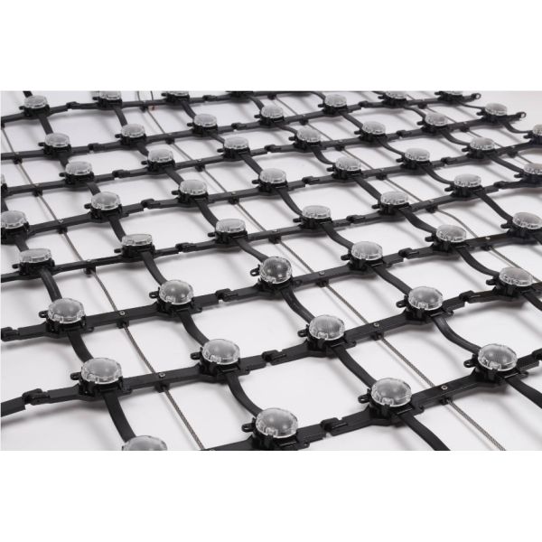 4500nits transparente P50 P60 P100 Mesh Curtain Led Display SMD3535