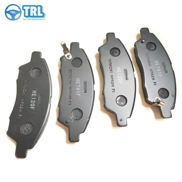 Pads de freno de automóvil de 142 mm Nissan X Trail Pads de freno de fricción con paquete estándar