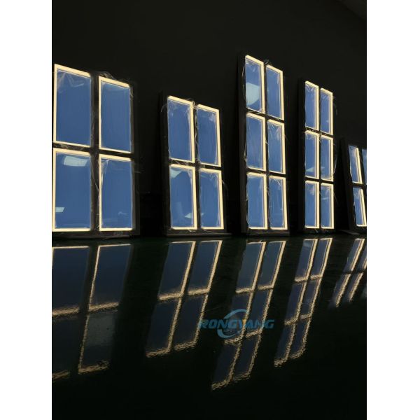 Embedded Installation Fake Window Light with Circadian Rhythm Lighting and Daylight Simulation for Conference Rooms