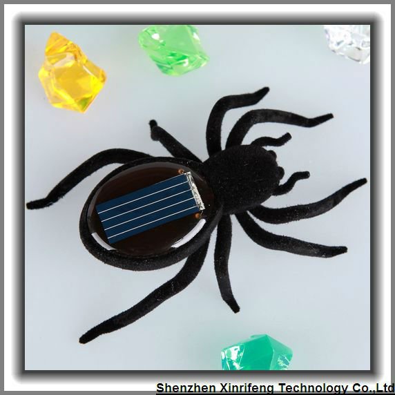 Eco-friendly Gadgets Plastic Small Solar Toys Solar Insect Solar Spider Toys for Kids Toy