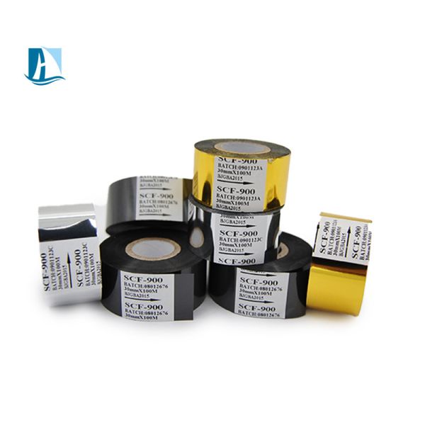 ISO9001/ISO14001 Certified Printer Ribbon for Hot Foil Stamping Ribbon Coding Machine