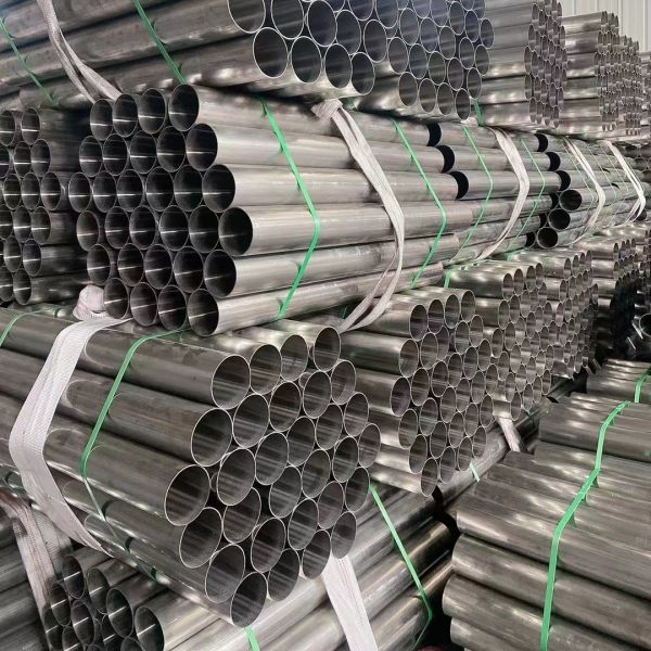 Bright Polished 304 Stainless Steel Pipe / Welded Pipe 400# Polished SS Pipe 6 - 219mm