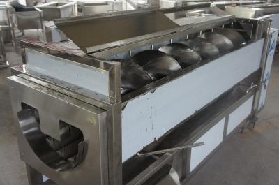 Taro Yam Root Brush Washing And Peeling Machine Restaurant 5 To 7tph