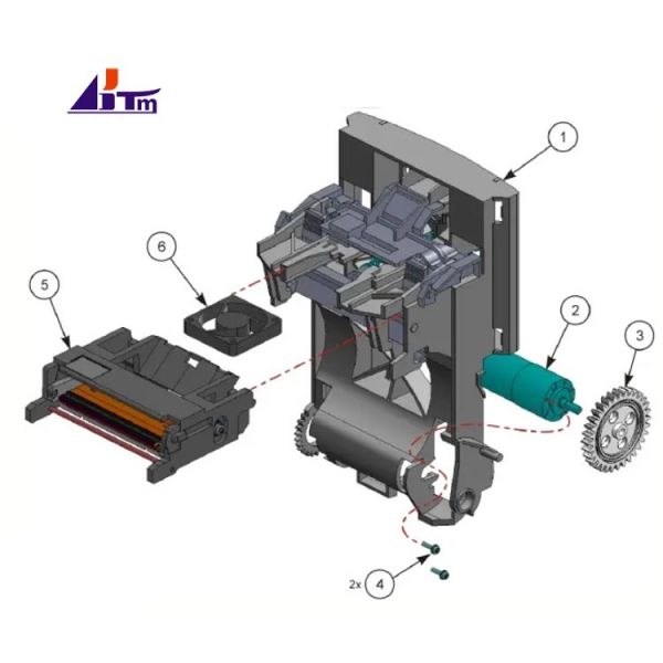 Datacard SD460 ID PVC Card Printer With Laminator Replacement Parts