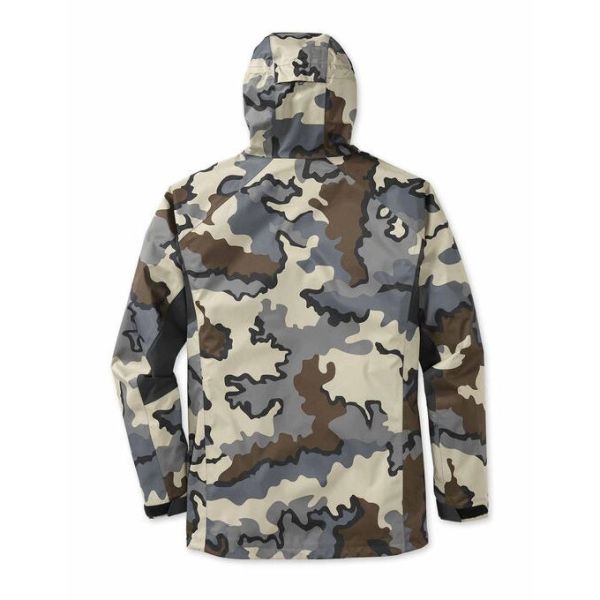 Vestido de lujo para hombres impermeable, camuflaje, respirable, de pesca, chaqueta de lluvia, chaqueta de caza camuflada al aire libre
