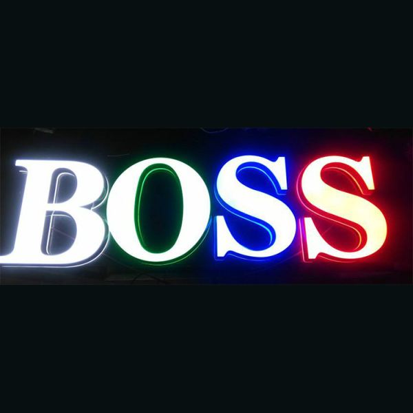 Hot Selling Advertising Lightbox Signboard Display Letter Illuminated Light Board Led Signboard