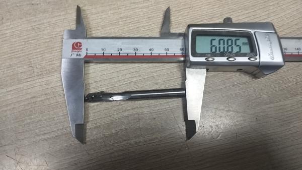 Acrylic Diamond Straight Cutter 3.5mm Diamond Length  6mm Shank Diameter