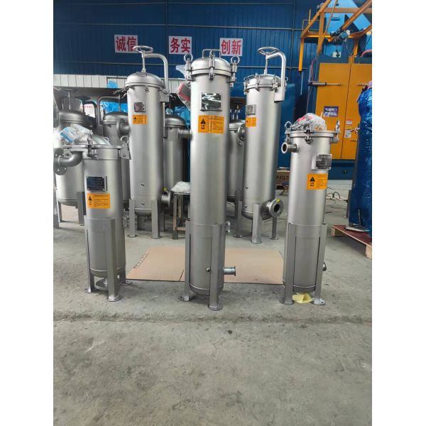 Корпус фильтра патрона нержавеющей стали Ro 20 дюймов на водоочистка 0,1 микрона