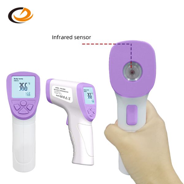 Highly Accurate Non Contact Digital Thermometer , Infrared Temperature Gun ABS Material