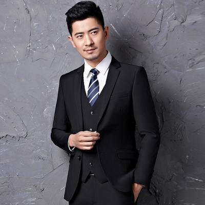 80% Cellulose Acetate Fibre Custom Men Business Suit 2 Piece Breathable