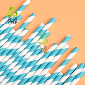 Palhas de papel decorativas biodegradáveis, tamanho enorme 7,75" de Eco das