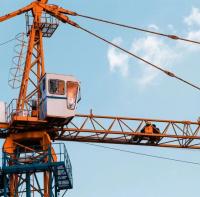 50m Jib Hammer Head Tower Crane 10 toneladas