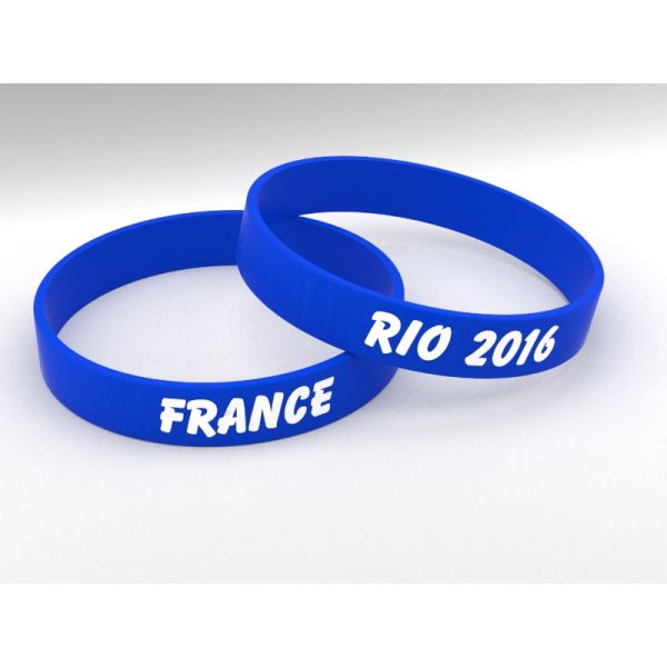 Silicone wristband bracelet Rio 2016 Brazil Olympics souvenir promotion gifts