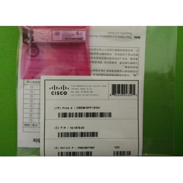 SMF Fiber Type Optical Fiber Module CWDM-SFP-1510 SFP 1.25G 1510nm 80km