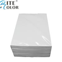 resíduo metálico de papel ISO9001 do brilho do papel da folha da foto da foto revestida da resina 190gsm