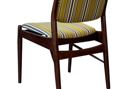 Mid-Century Upholstered Back Dining Chair CYC-065