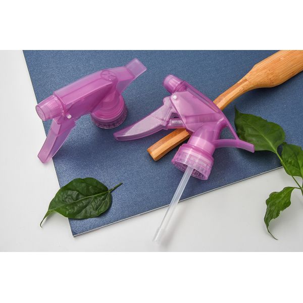 Pink Nozzle Bottle Trigger Sprayer 1.0 Cc Spray Ergonomic For Kitchen Oil