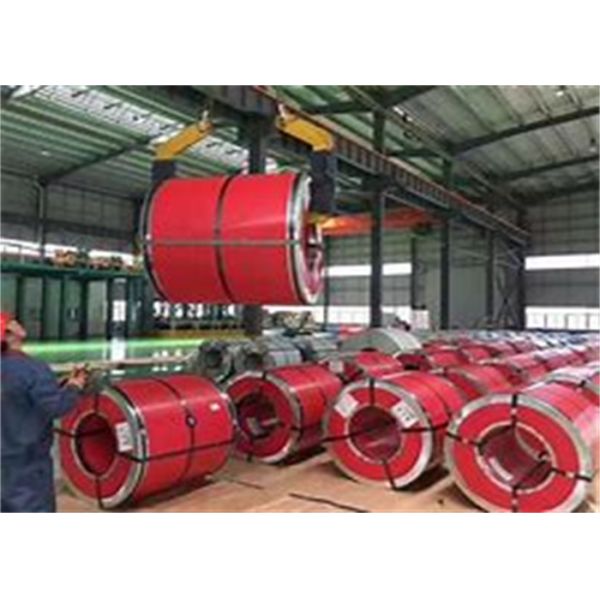Green Ppgi Coated Coil RAL9002 Prepainted Galvalume Steel Coil