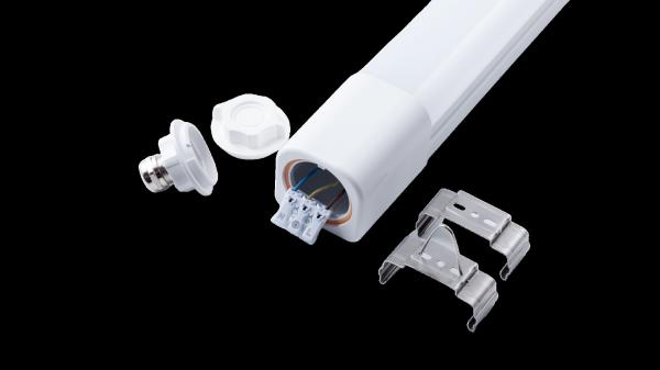 50W LED Tri-Proof Light With CCT Adjustment And IP66 Waterproof For 5 Years Warranty And Stable Lighting