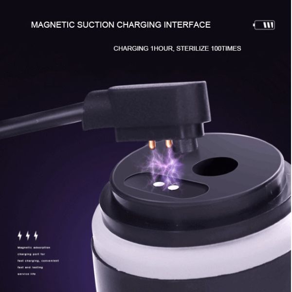 UV Rechargeable Double Insulated Stainless Steel Water Bottles With Smart Screen