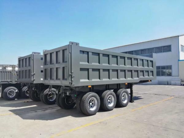 Black Triple-Axle Semi-Dump Trucks: Highlighting Their Top Performance Advantages