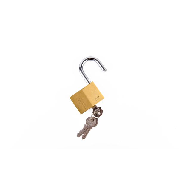 Rarlux Top Security Solid Padlock 3 Nickel-plated Keys Brass Padlock