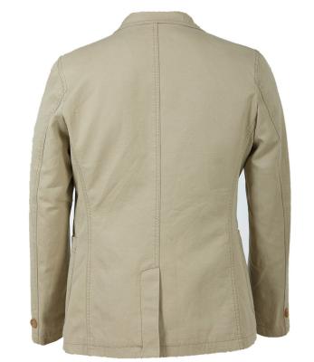 Traje para hombre cabido clásico del OEM y de moda y sobresalido blanco del algodón que hace punto